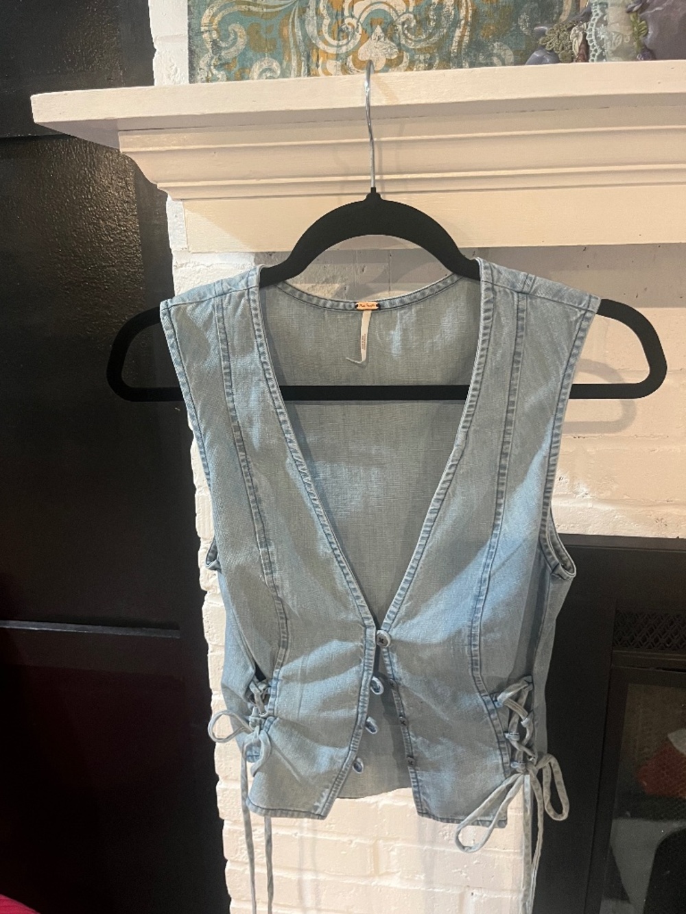 Free People | Denim Vest | XS - Picture 2 of 7